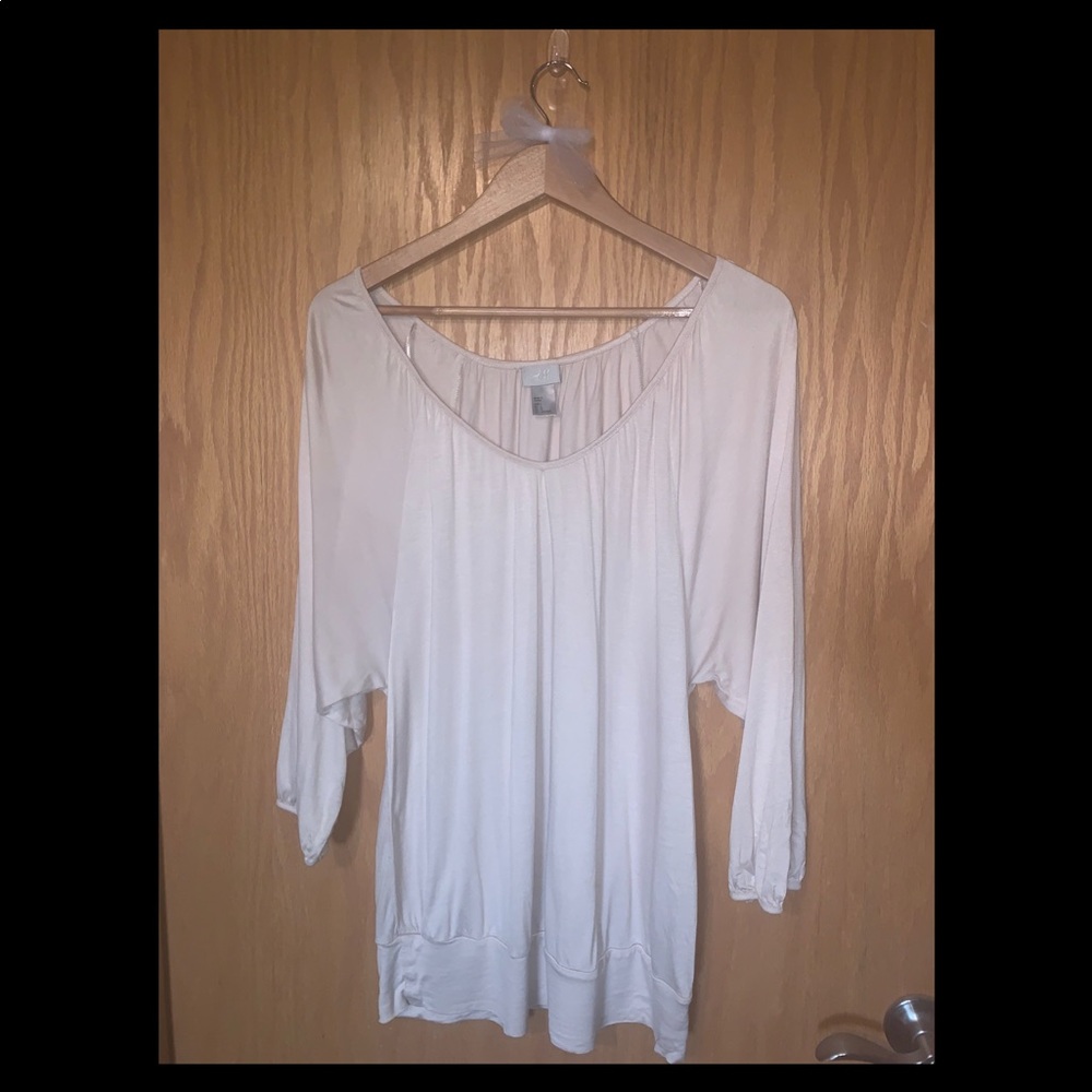 3/4 sleeve blouse